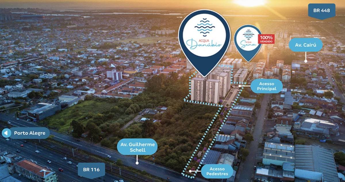  - Apartamento à venda em Canoas, Fátima, com 2 quartos, 36m²