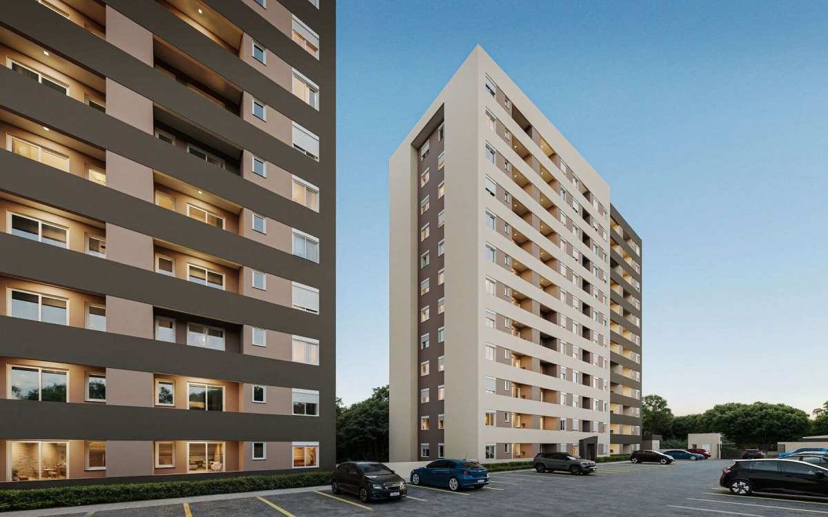  - Apartamento à venda em Caxias do Sul, Jardim Eldorado, com 2 quartos, 48 , 30m²