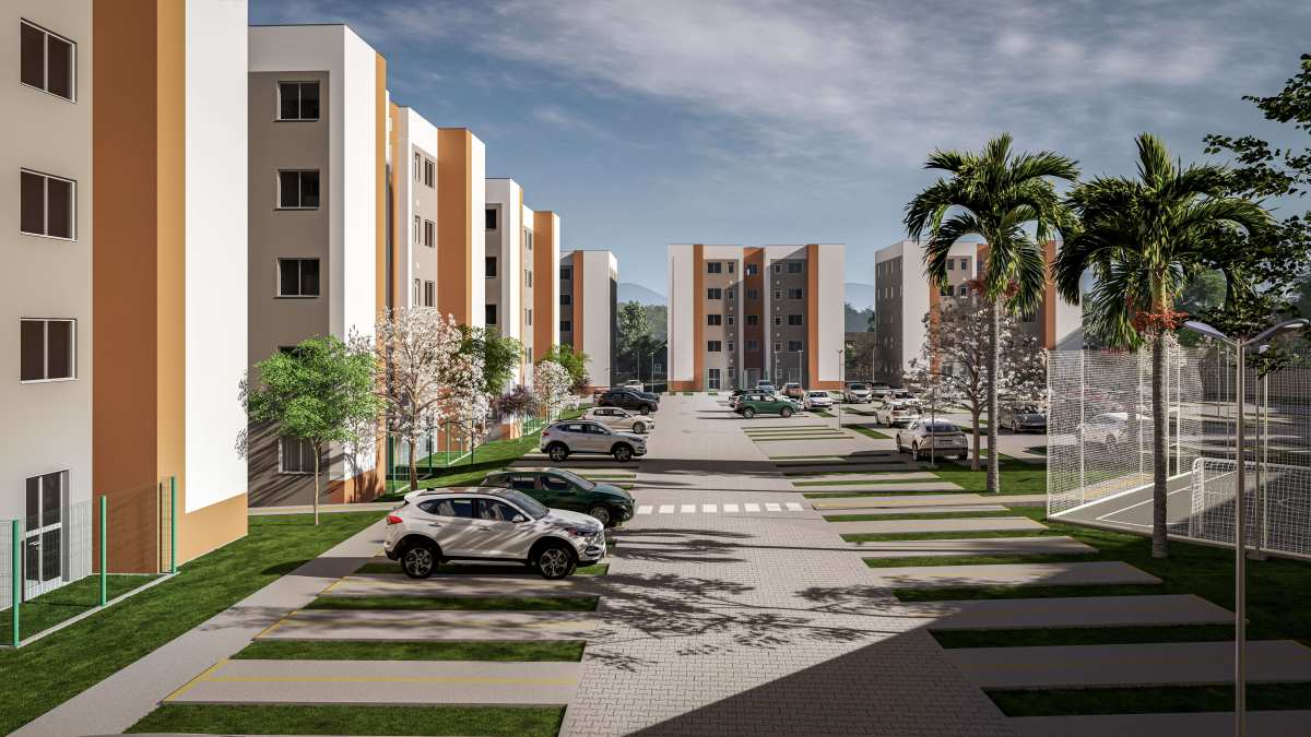  - Apartamento à venda em Esteio, Parque Primavera, com 2 quartos, 45m²