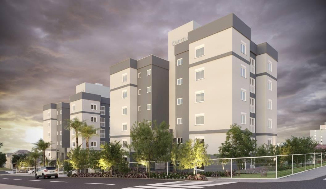 Apartamento à venda em Ivoti, Bom Jardim, com 2 quartos, 59, 26m² - FL Imóveis e Negócios LTDA