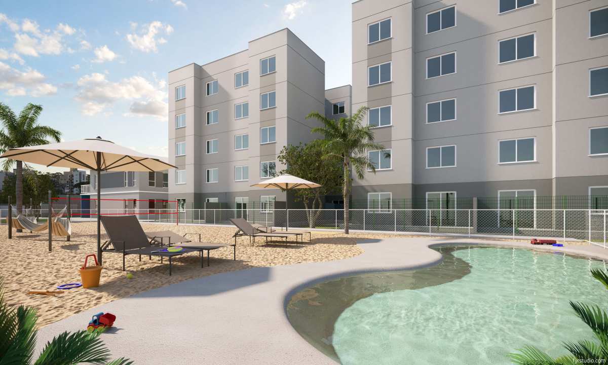  - Apartamento à venda em Porto Alegre, Cavalhada, com 2 quartos, 42,71m²
