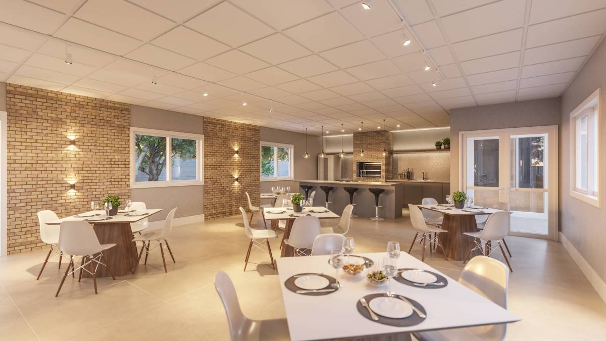  - Apartamento à venda em Porto Alegre, Guarujá, com 2 quartos, 45,32m²