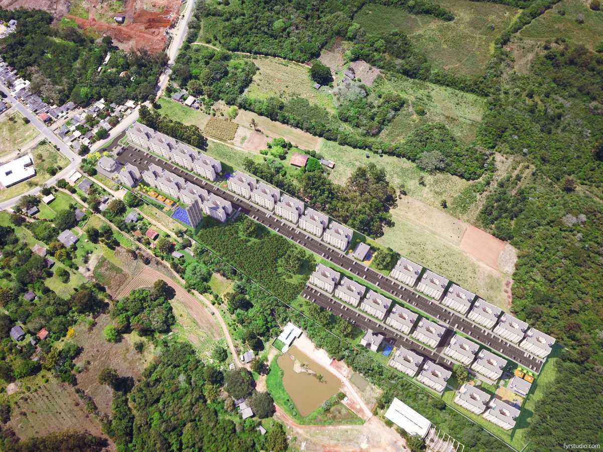  - Apartamento à venda em Viamão, Sítio São José, com 2 quartos, 42m²
