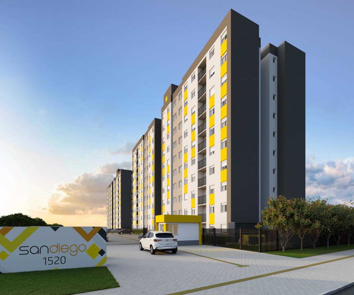 Apartamento com 2 quartos, 49,69m², à venda em Gravataí, Barnabé - FL Imóveis e Negócios LTDA
