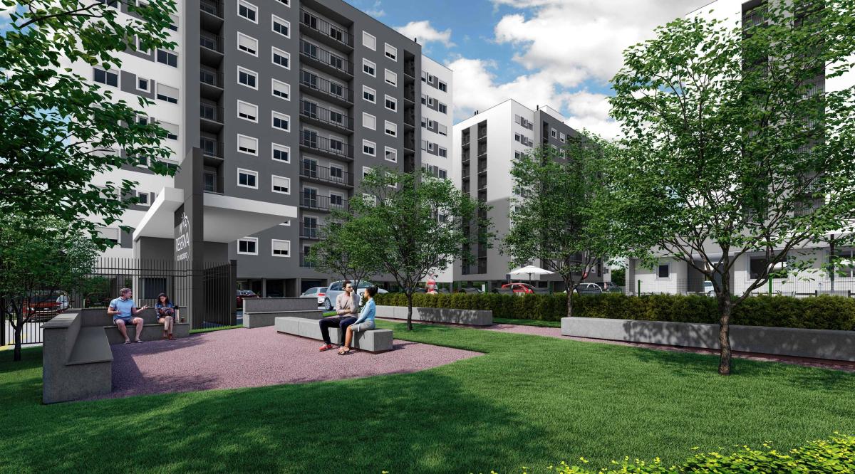  - Apartamento com 2 quartos, 56,40m², à venda em Gravataí, Santa Cruz