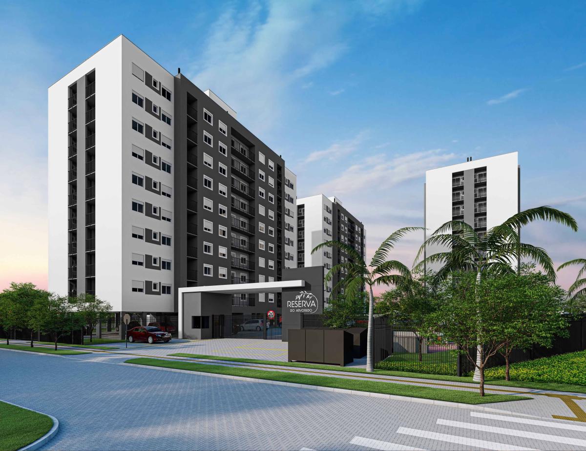 Apartamento com 2 quartos, 56,40m², à venda em Gravataí, Santa Cruz - FL Imóveis e Negócios LTDA