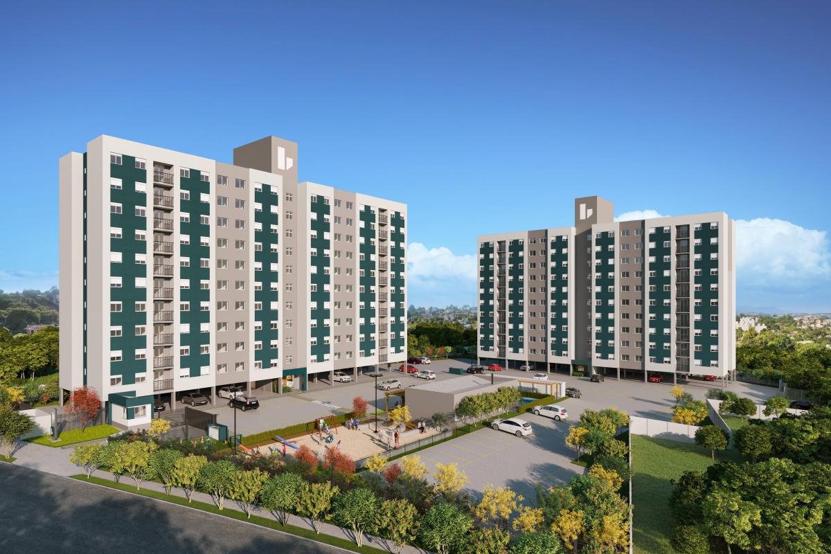 Apartamento com 2 quartos, 49,69m², à venda em Novo Hamburgo, Rondônia - FL Imóveis e Negócios LTDA