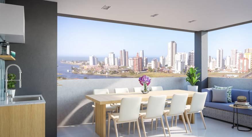  - Apartamento com 2 quartos, 64m², à venda em Passo de Torres