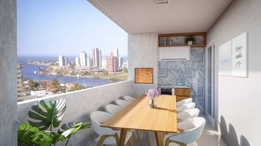  - Apartamento com 2 quartos, 64m², à venda em Passo de Torres