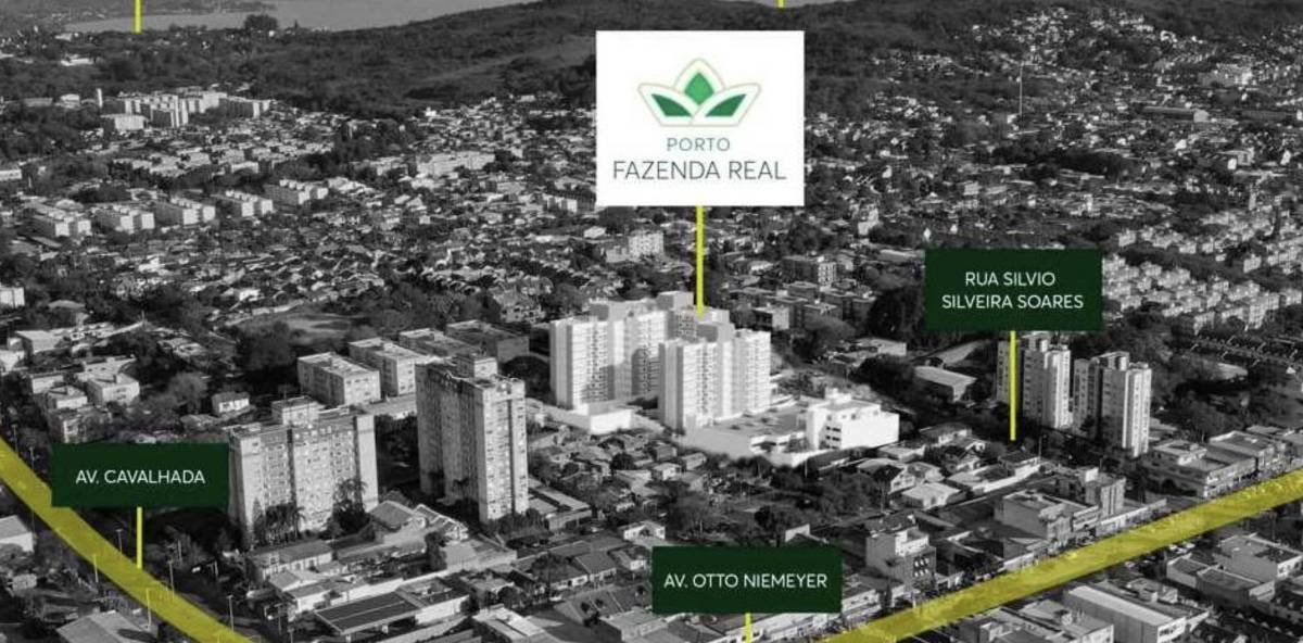  - Apartamento com 2 quartos, 43,00m², à venda em Porto Alegre, Camaquã