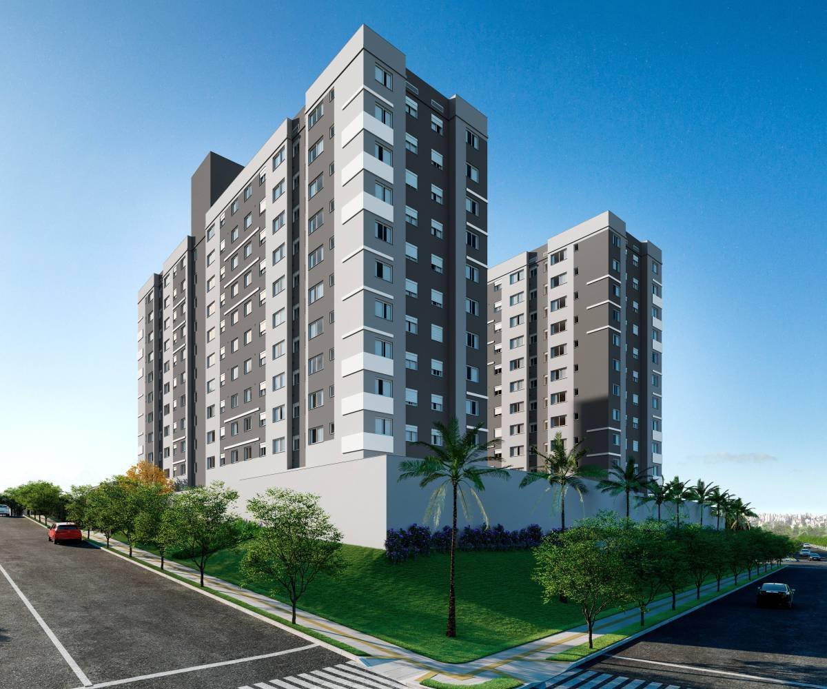 Apartamento com 2 quartos, 50,75m², à venda em Porto Alegre, Jardim Sabará - FL Imóveis e Negócios LTDA