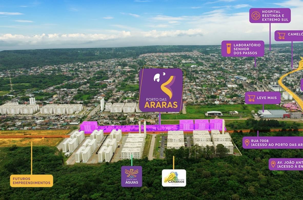  - Apartamento com 2 quartos, 40,82m², à venda em Porto Alegre, Pitinga