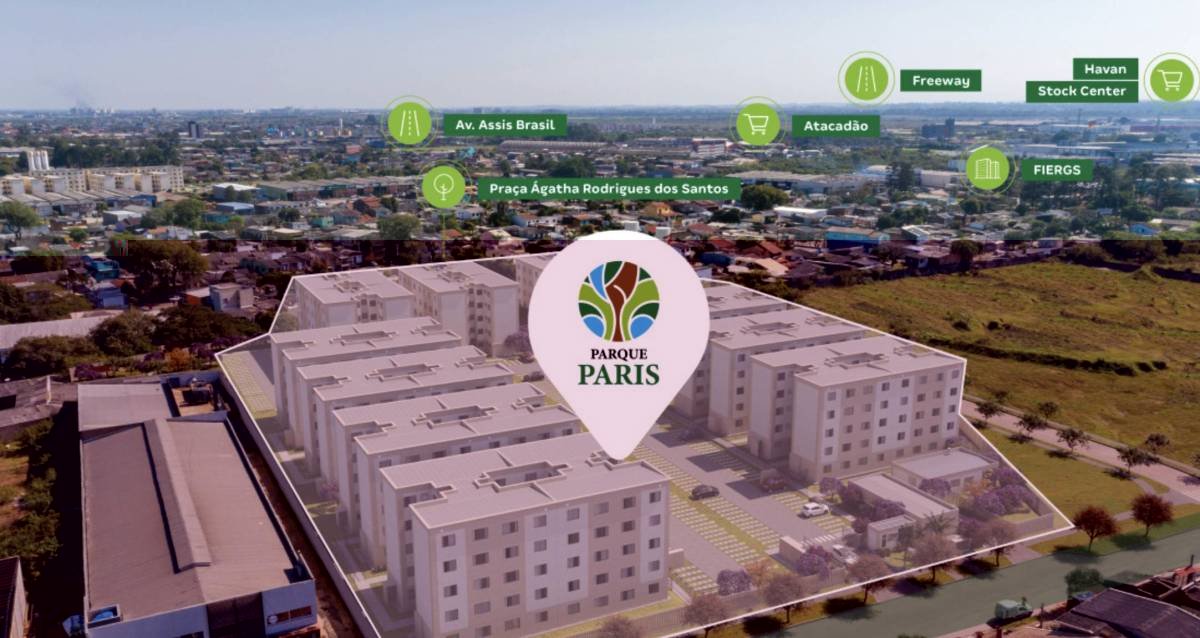  - Apartamento com 2 quartos, 41,19m², à venda em Porto Alegre, Santa Rosa de Lima