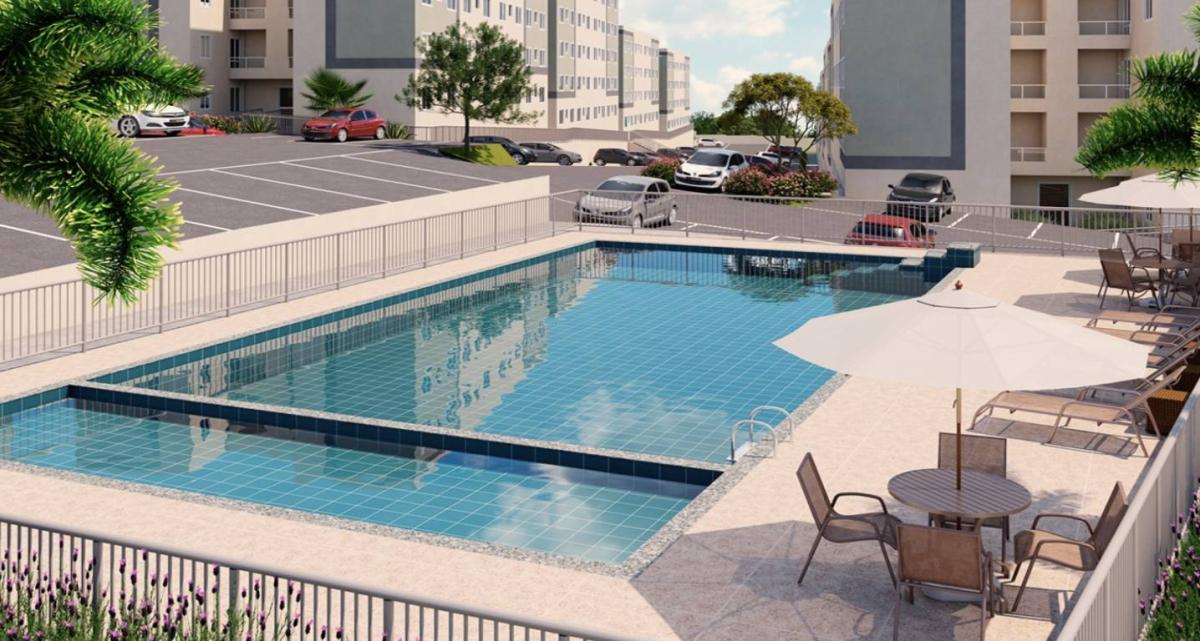  - Apartamento com 2 quartos, 40,83m², à venda em Viamão, Querência
