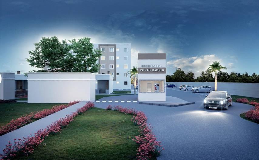 Apartamento com 2 quartos, 45,3m², à venda em Gravataí, Parque dos Anjos - FL Imóveis e Negócios LTDA