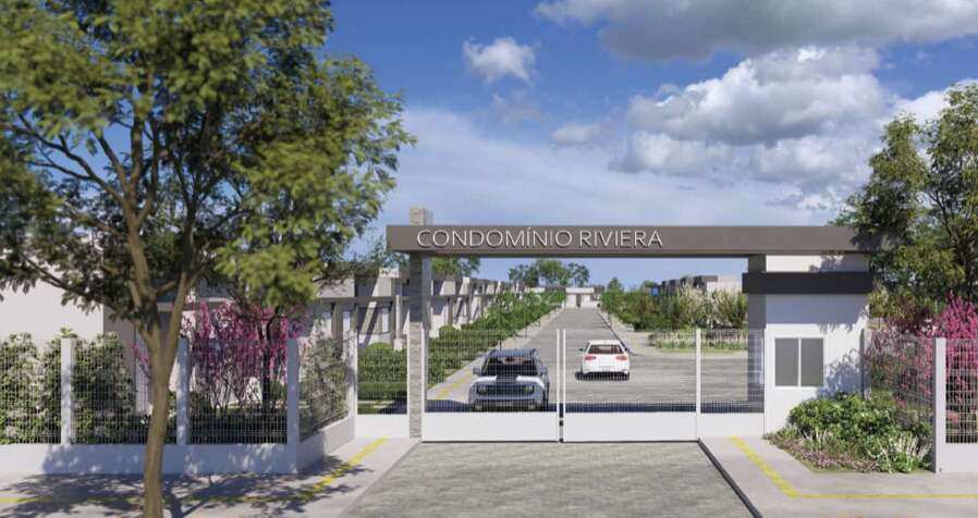  - Casa de condomínio à venda em Gravataí, Santa Cruz, com 2 quartos, 44m²
